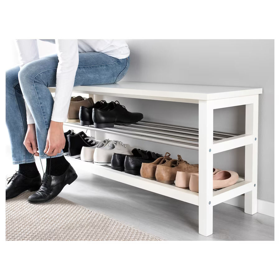 Tjusig Bench with Shoe Storage thumbnail 3