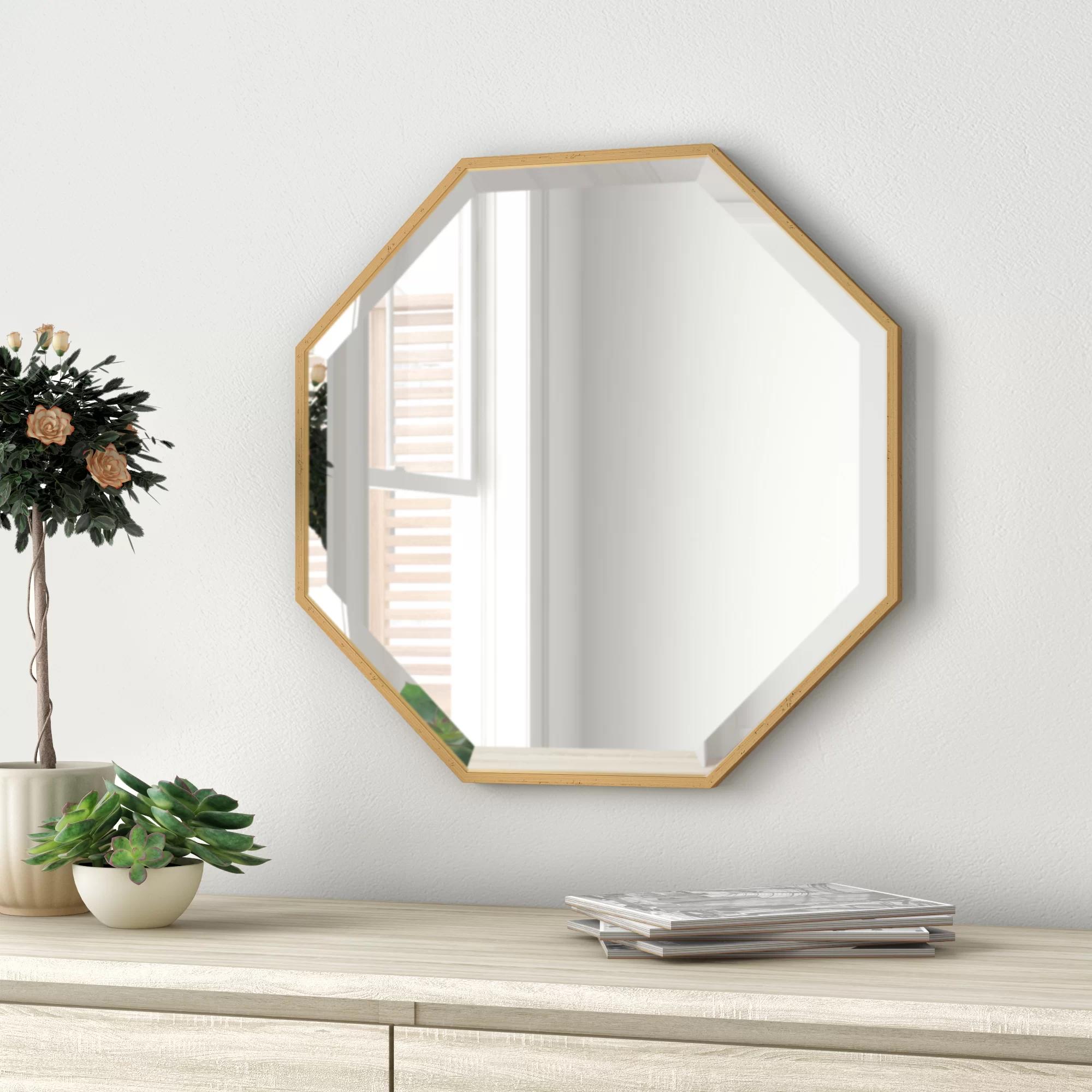 Cloverly Octagonal Wall Mirror thumbnail 3