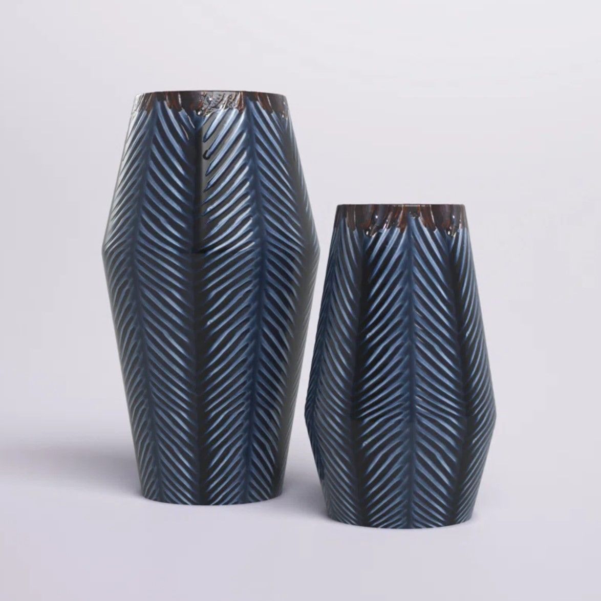 2 Piece Duren Ceramic Table Vase Set thumbnail 3