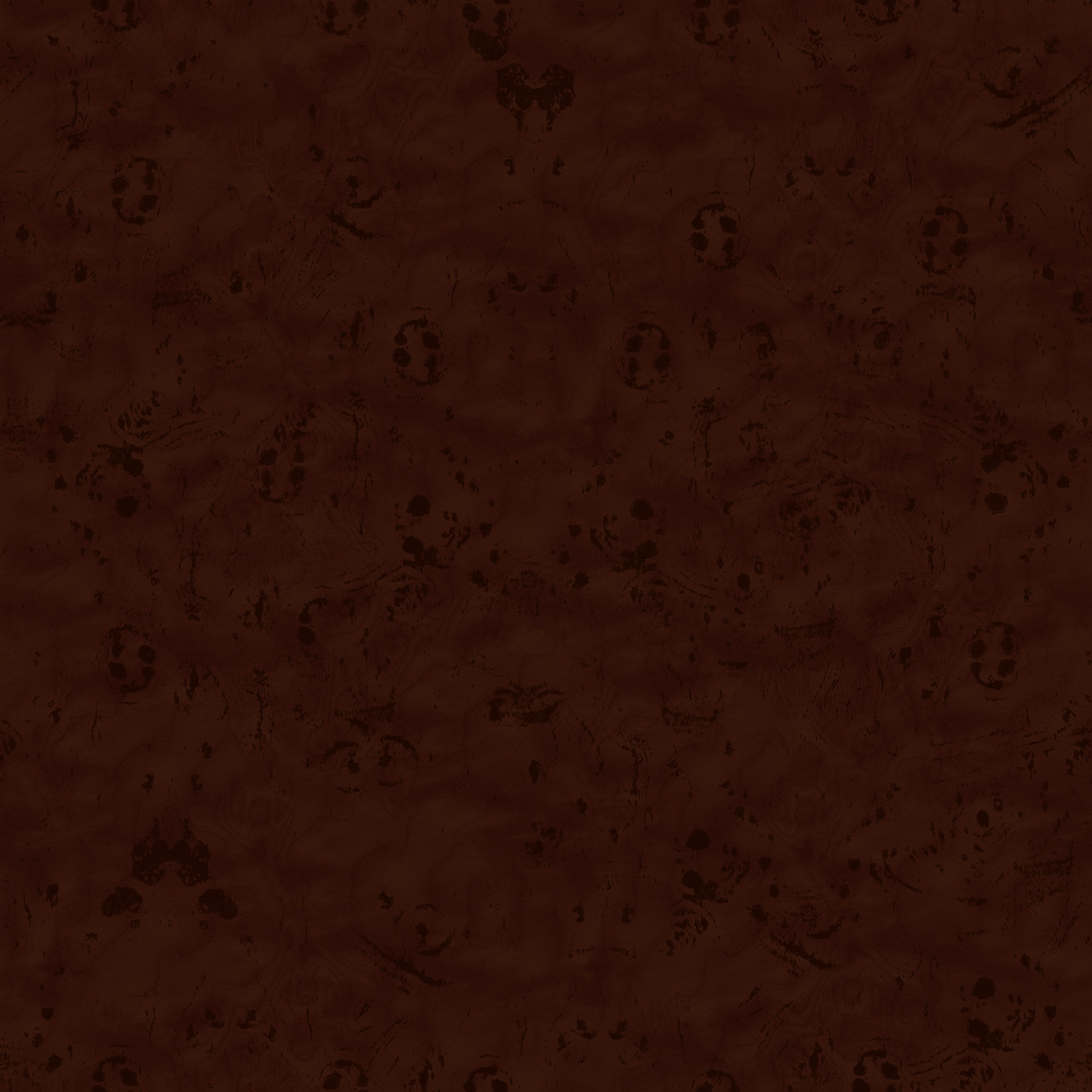SPILLO 2-DRAWER BROWN BURL WOOD DESK thumbnail 5
