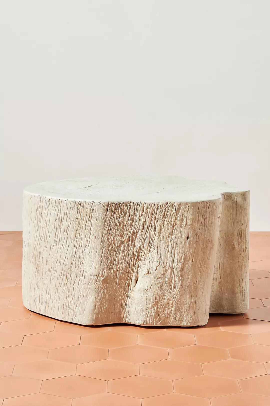 Live Edge Concrete Coffee Table thumbnail 2