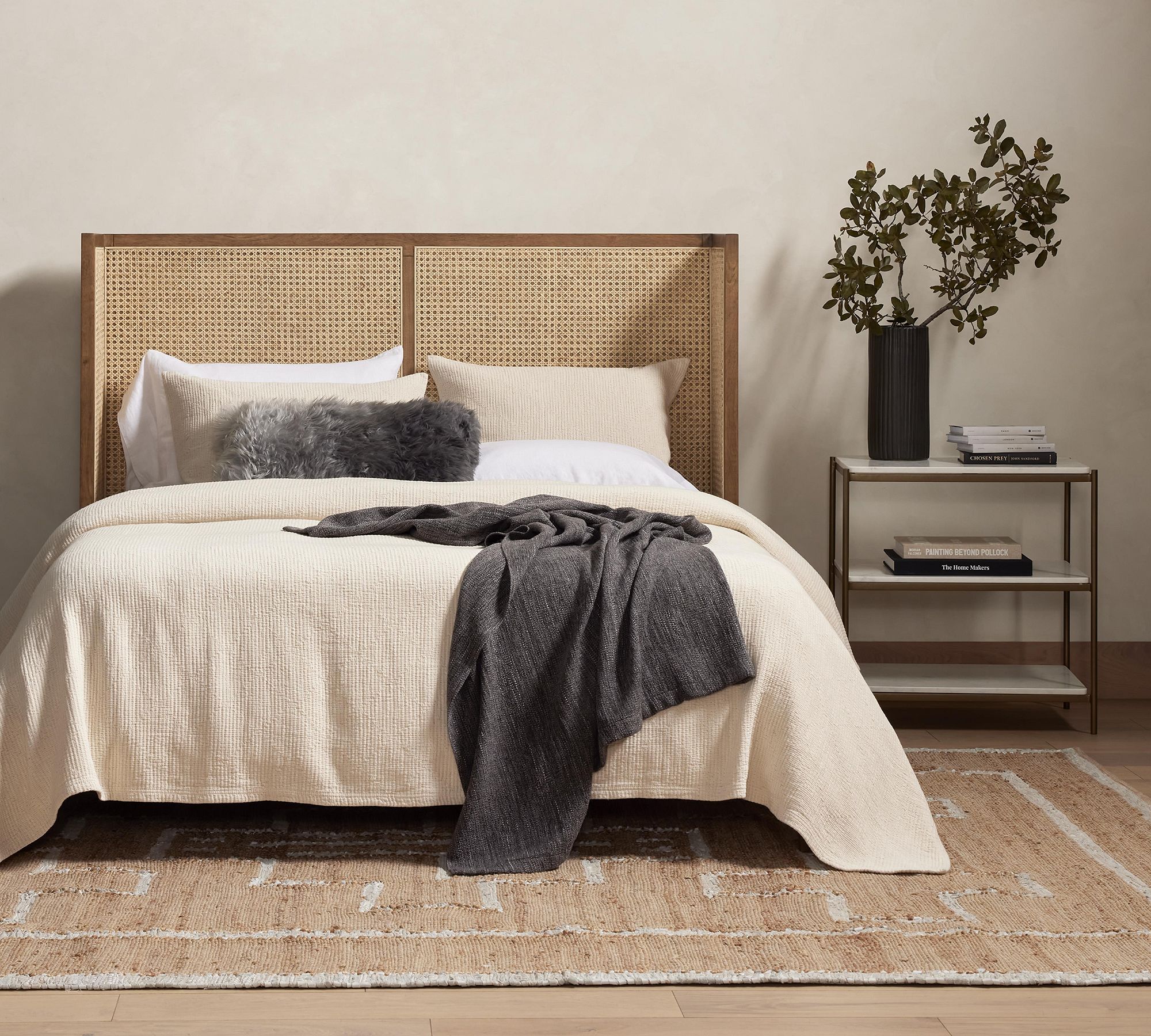 Lisbon Cane Platform Bed thumbnail 2