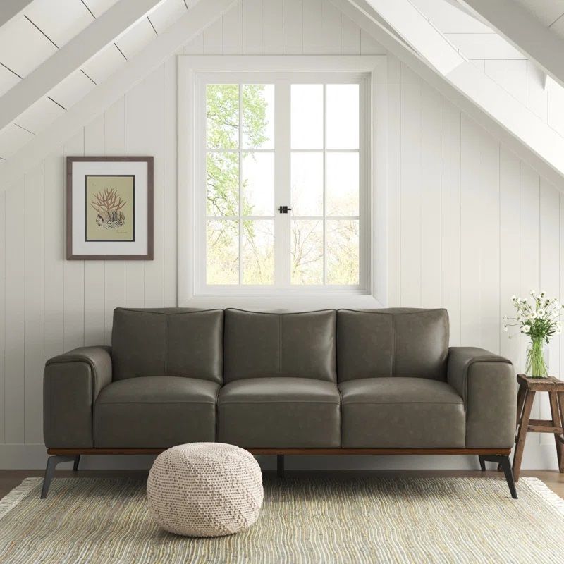 Conley Leather Sofa thumbnail 2