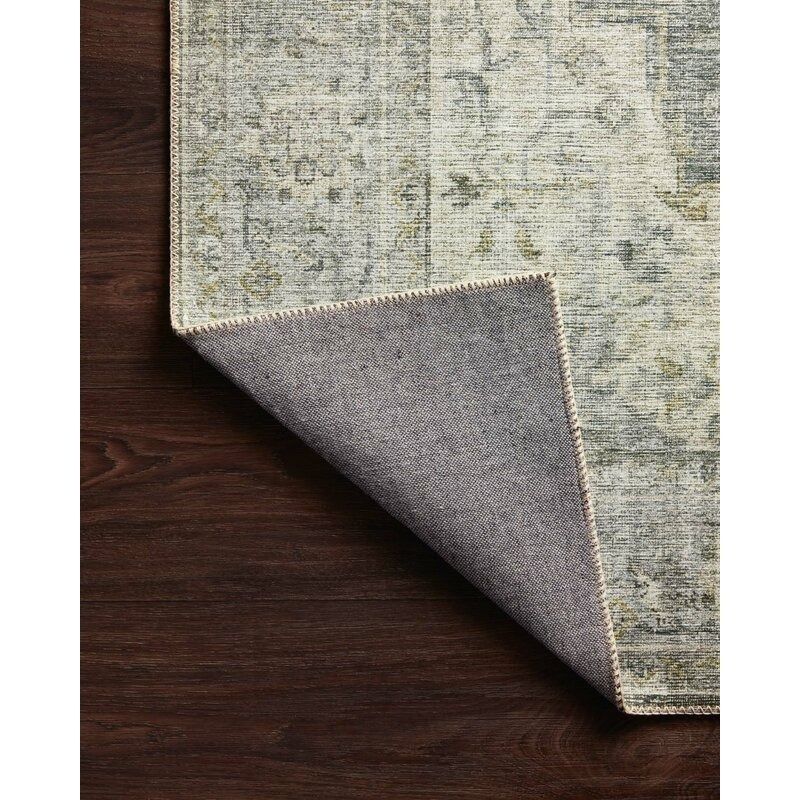 Appy Performance Gray Green Rug thumbnail 3