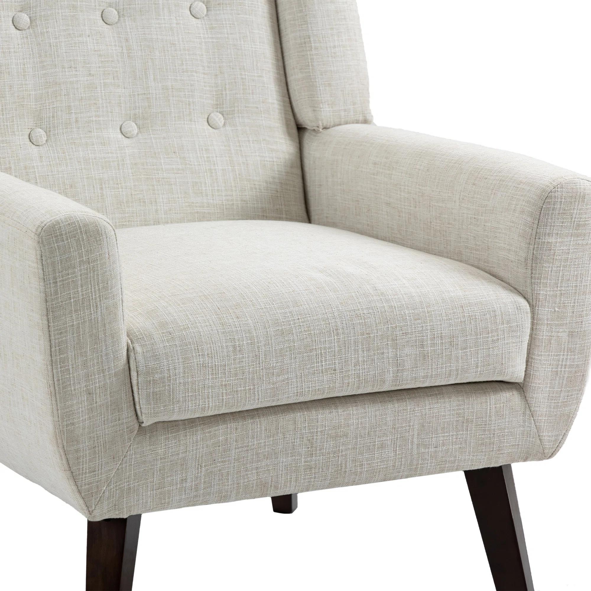 Jaqueze Upholstered Armchair thumbnail 4