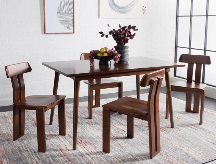 Feissal Solid Wood Slat Back Side Chair thumbnail 5