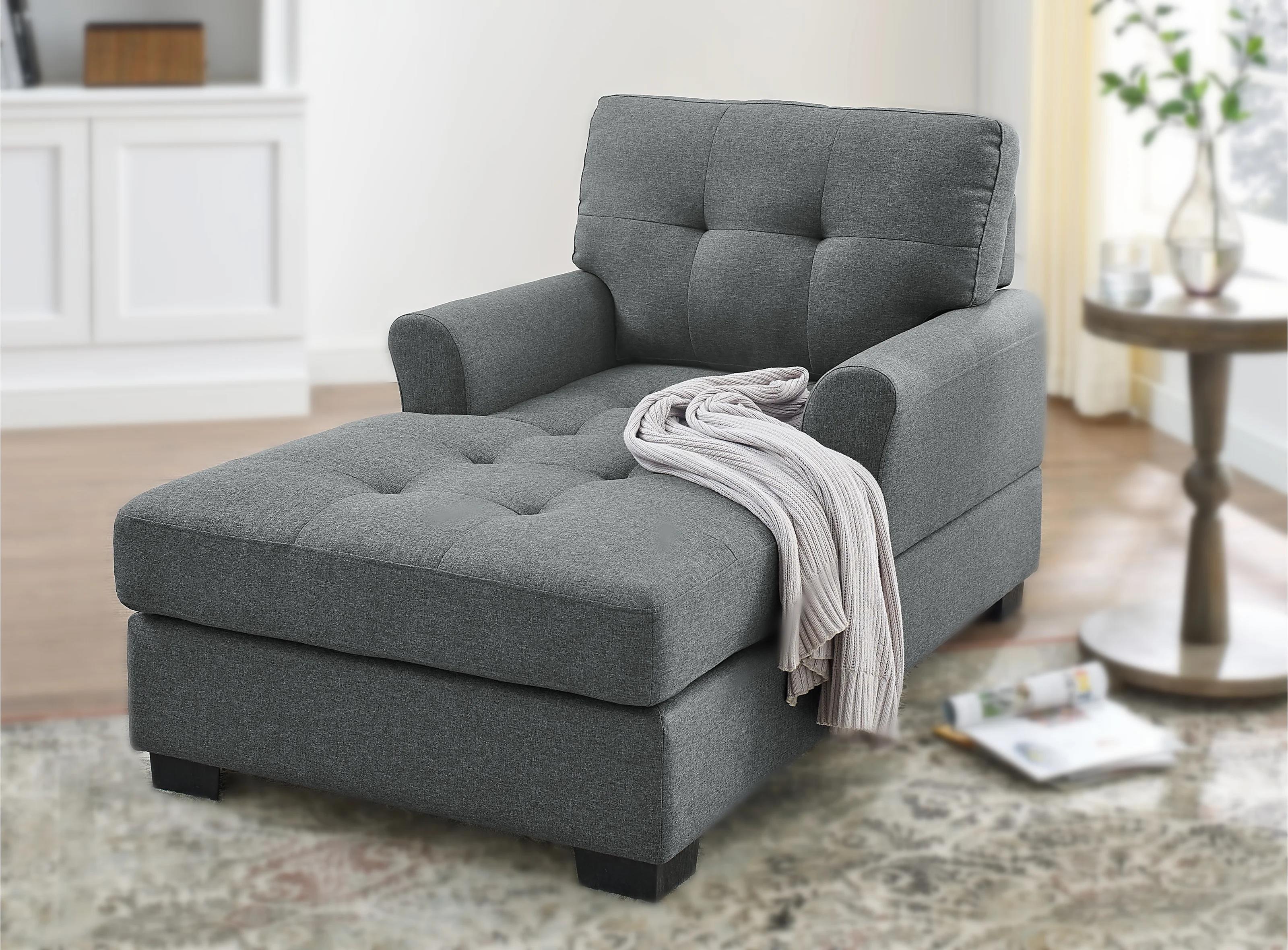 Glenvar Upholstered Chaise Lounge thumbnail 2