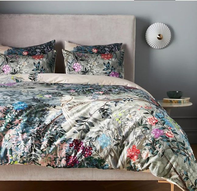 Luella Organic Cotton Sateen Duvet Cover thumbnail 2