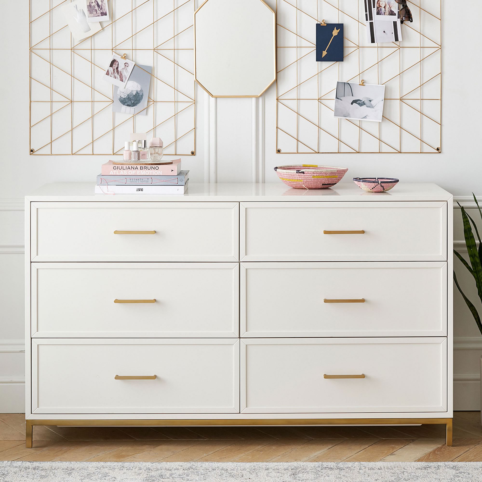 Blaire 6 Drawer Wide Dresser thumbnail 2
