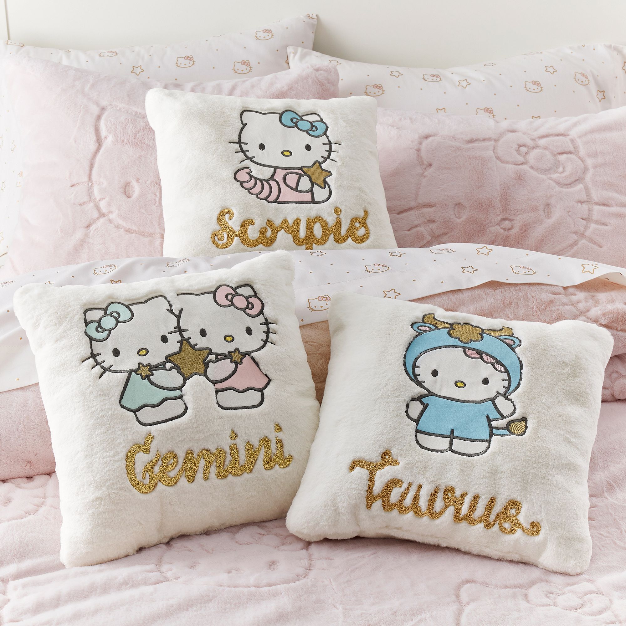 Hello Kitty Astrology Pillow 16"x16" thumbnail 2