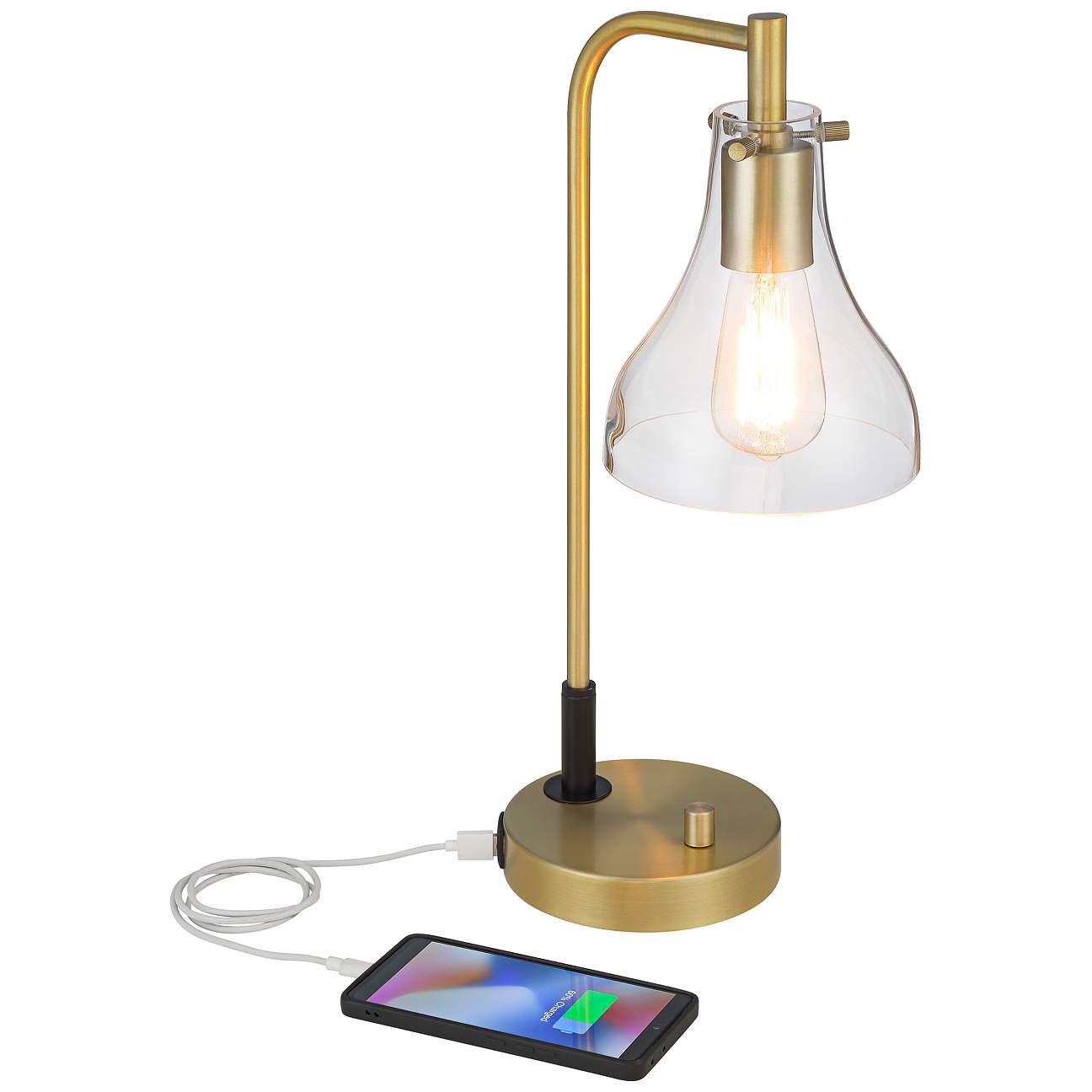 Possini Euro Kinzie Desk Lamp thumbnail 3