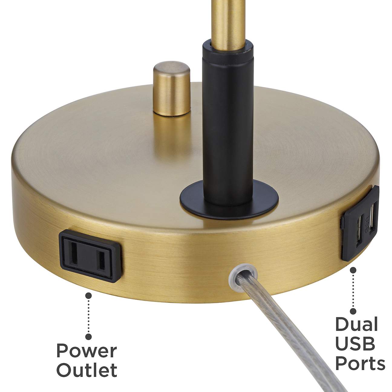 Possini Euro Kinzie Desk Lamp thumbnail 5