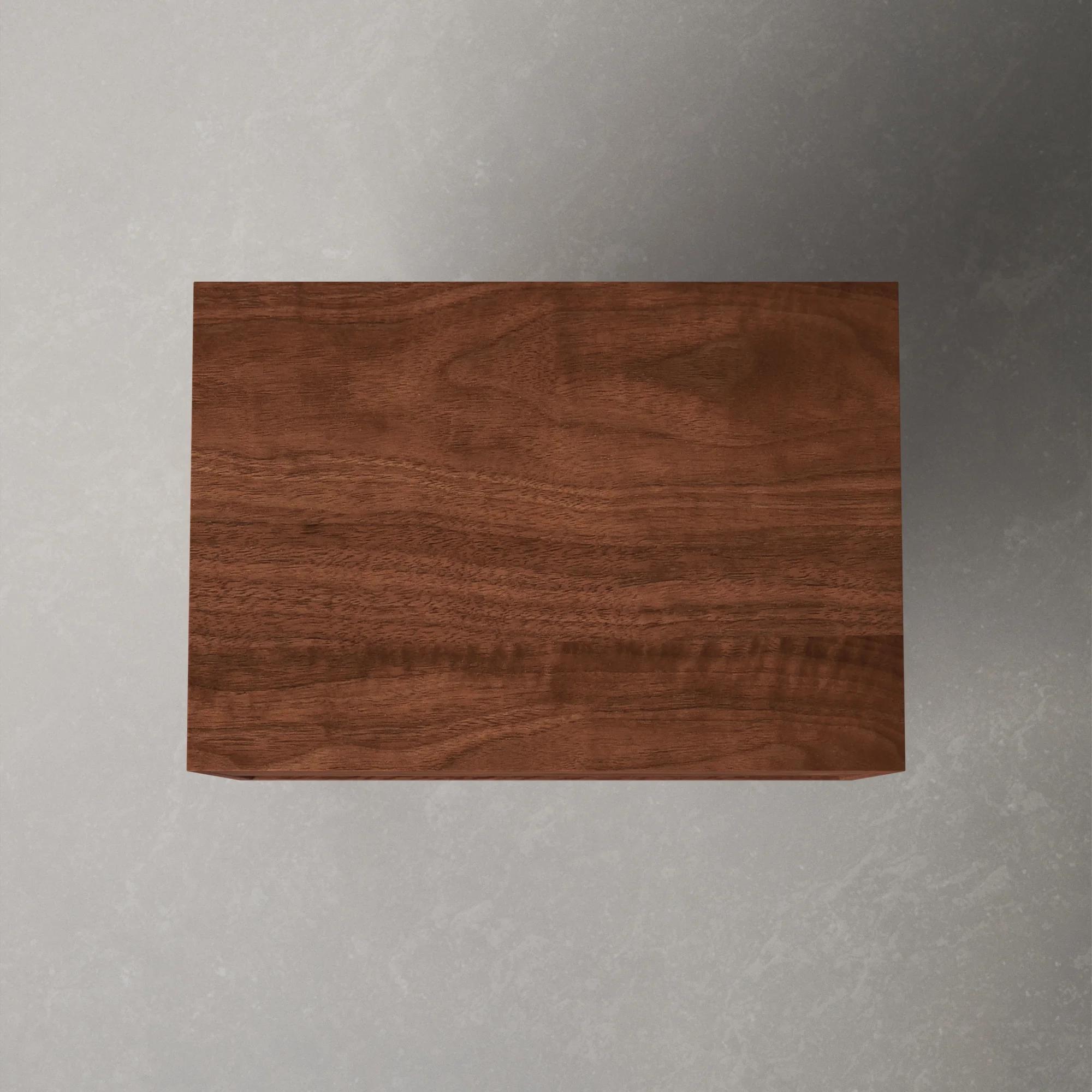 Indra Solid Manufactured Wood Nightstand thumbnail 4