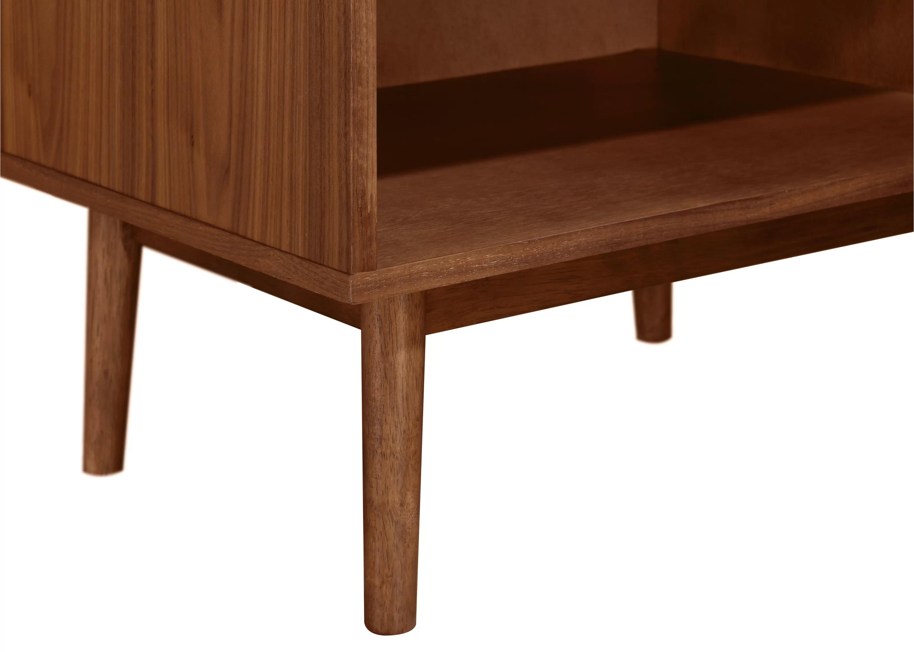 Indra Solid Manufactured Wood Nightstand thumbnail 5