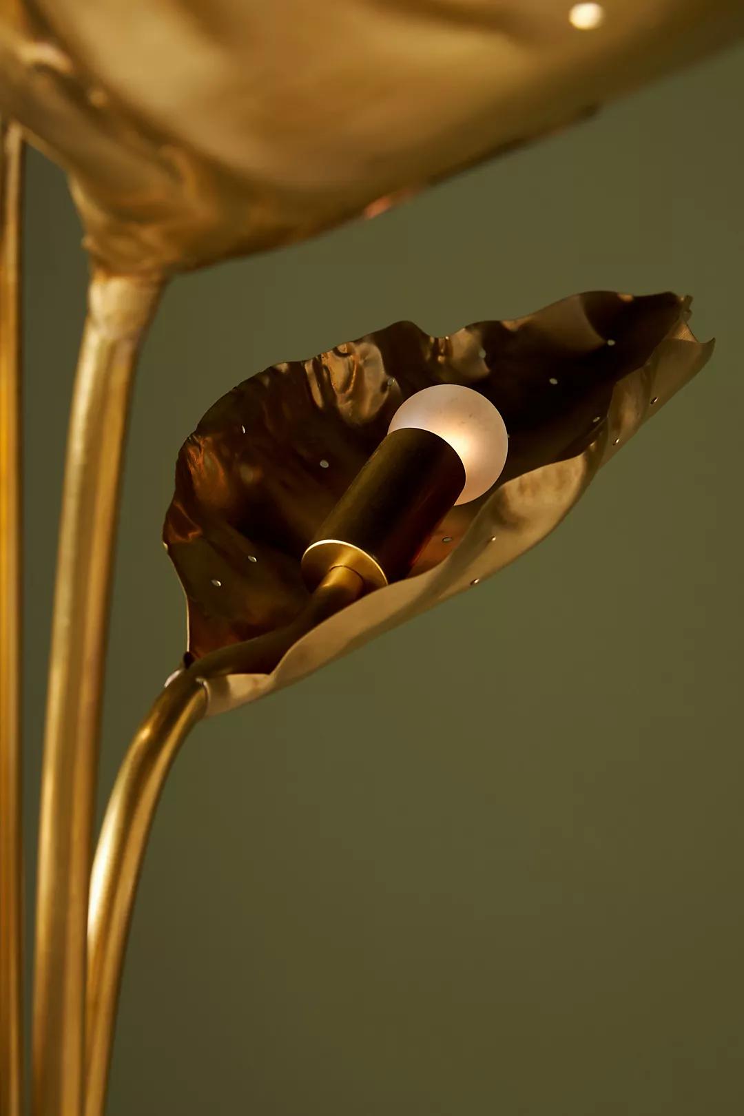 Pierced Leaf Chandelier thumbnail 3