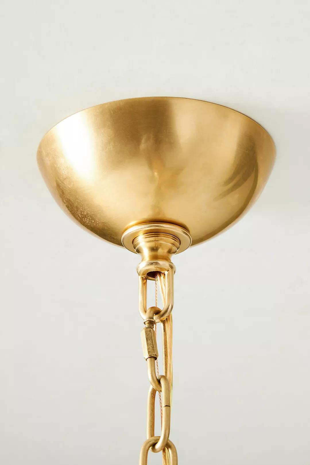 Pierced Leaf Chandelier thumbnail 5