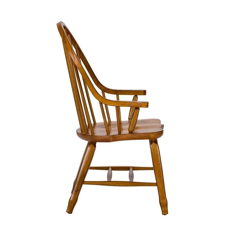Makira Windsor Back Arm Chair thumbnail 3