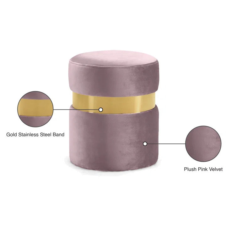 Fresno Upholstered Ottoman thumbnail 2
