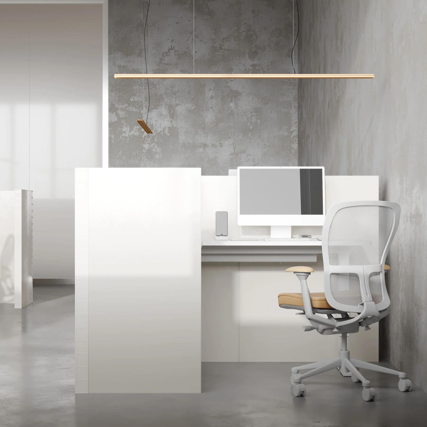 T Shaped Office Cubicle thumbnail 2