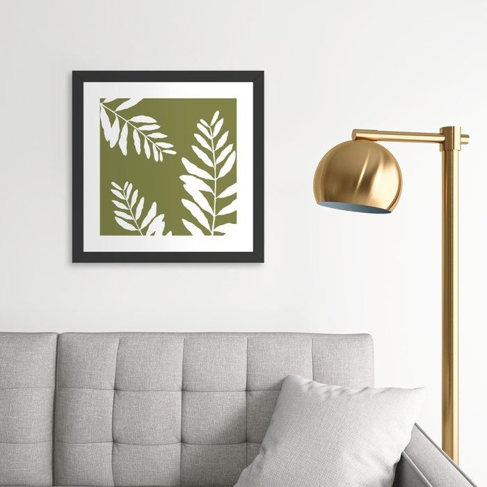 Tropical Leaves Interior Art Framed thumbnail 2