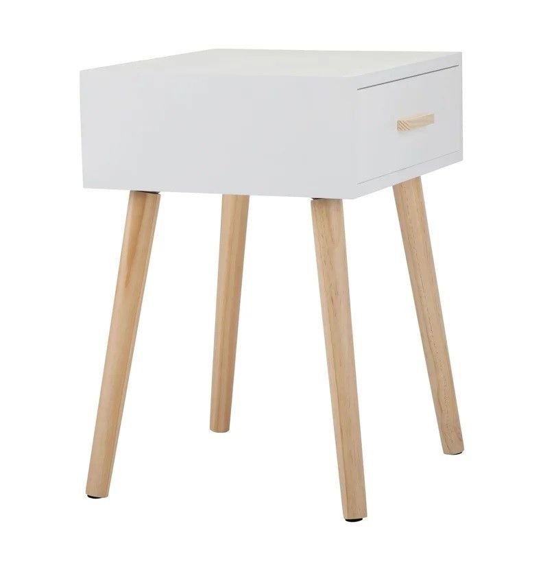 Belmonte Solid Wood Nightstand thumbnail 2