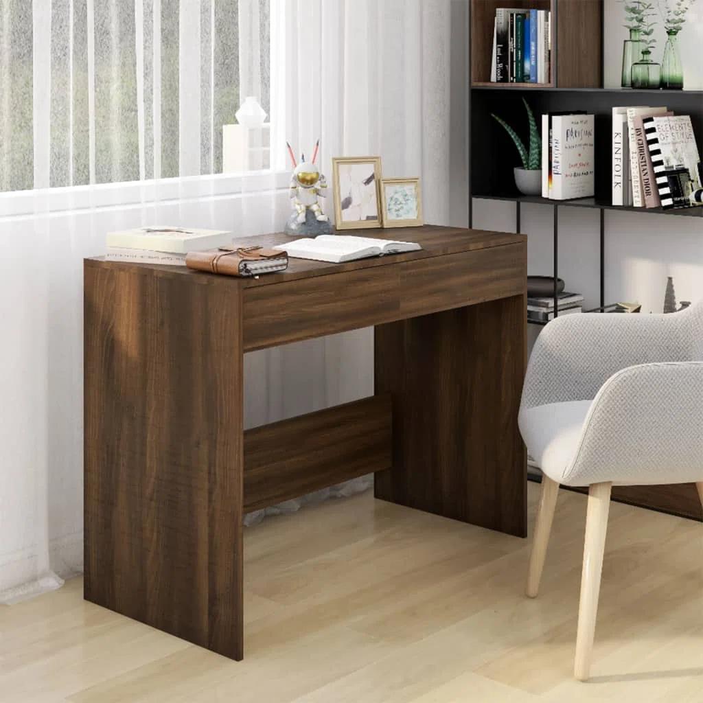 Desk with Drawers Computer Desk Home Office Study Table thumbnail 2