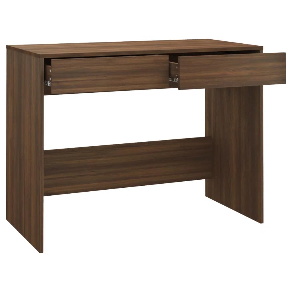 Desk with Drawers Computer Desk Home Office Study Table thumbnail 5