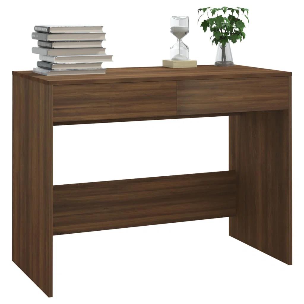 Desk with Drawers Computer Desk Home Office Study Table thumbnail 6