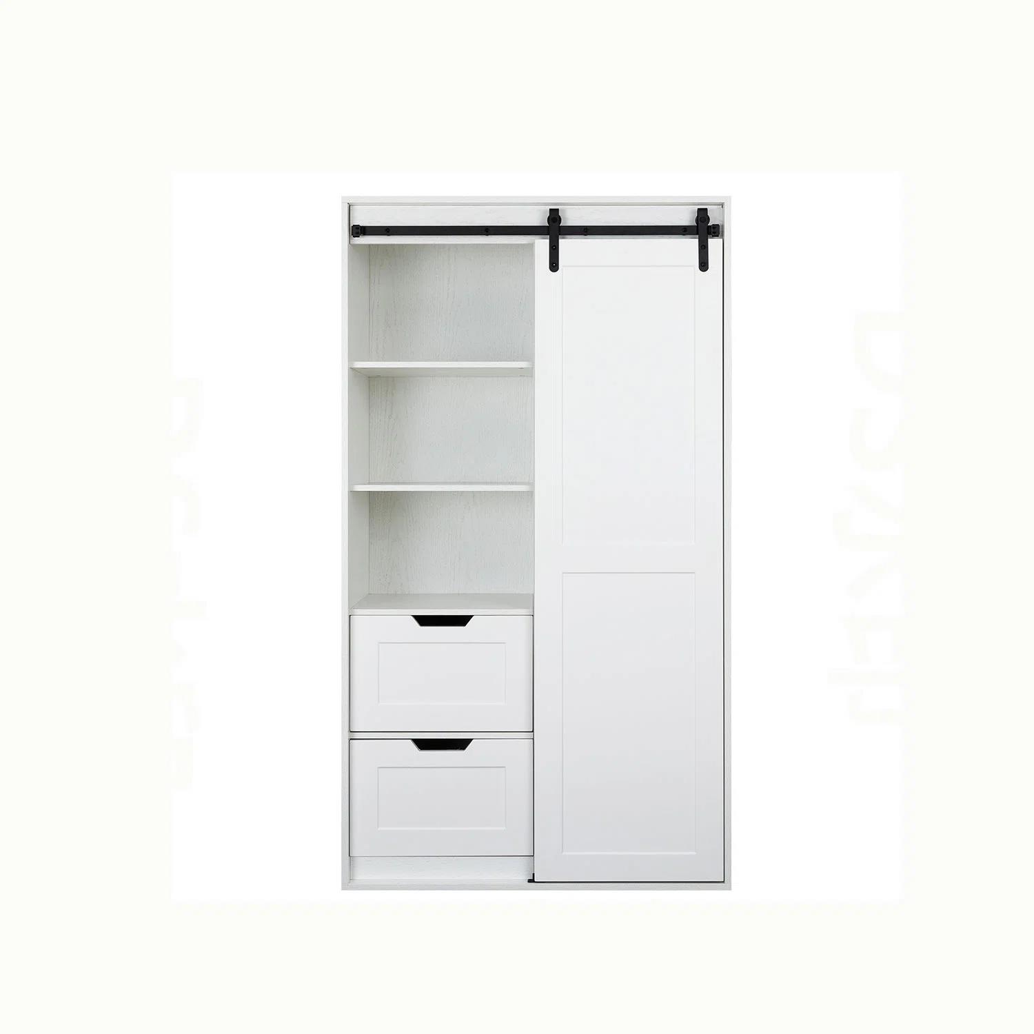 Mehar Solid Manufactured Wood Armoire thumbnail 4