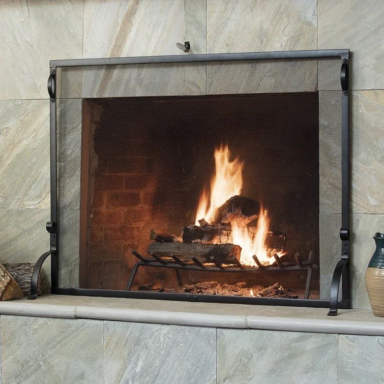Guertin Steel Fireplace Screen thumbnail 2