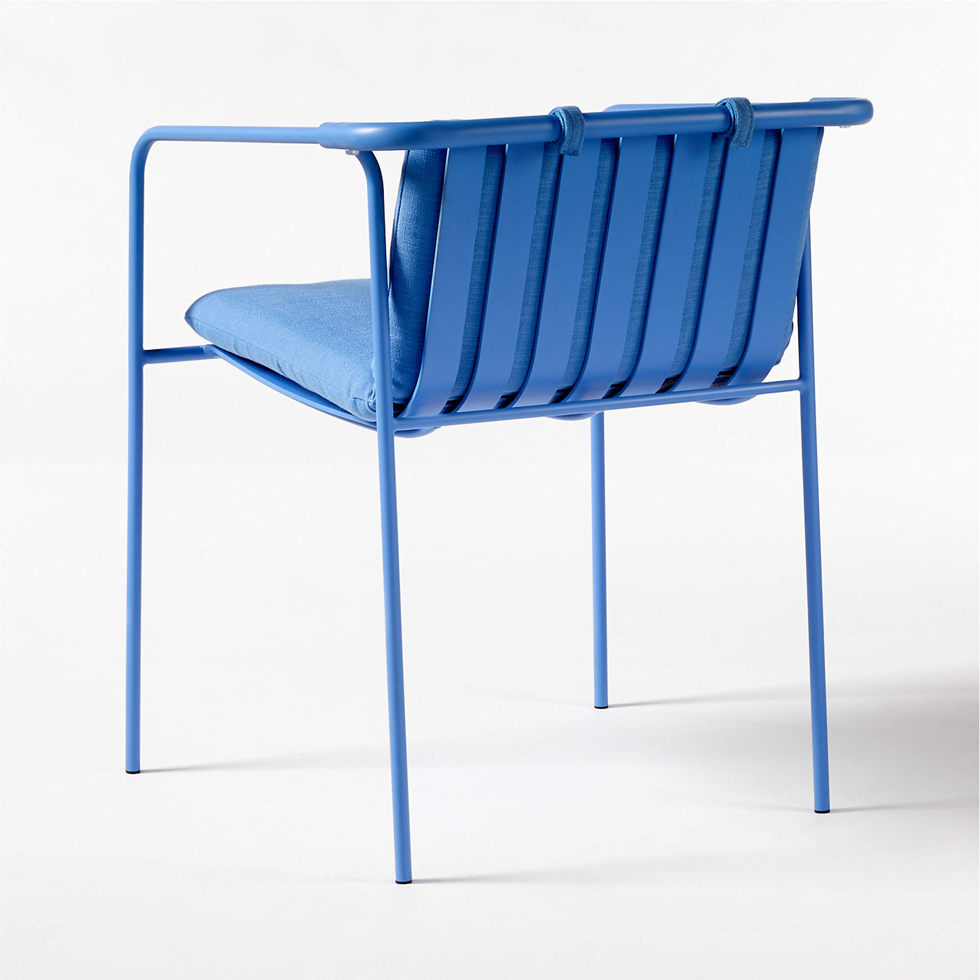 Navene Blue Outdoor Dining Armchair thumbnail 5
