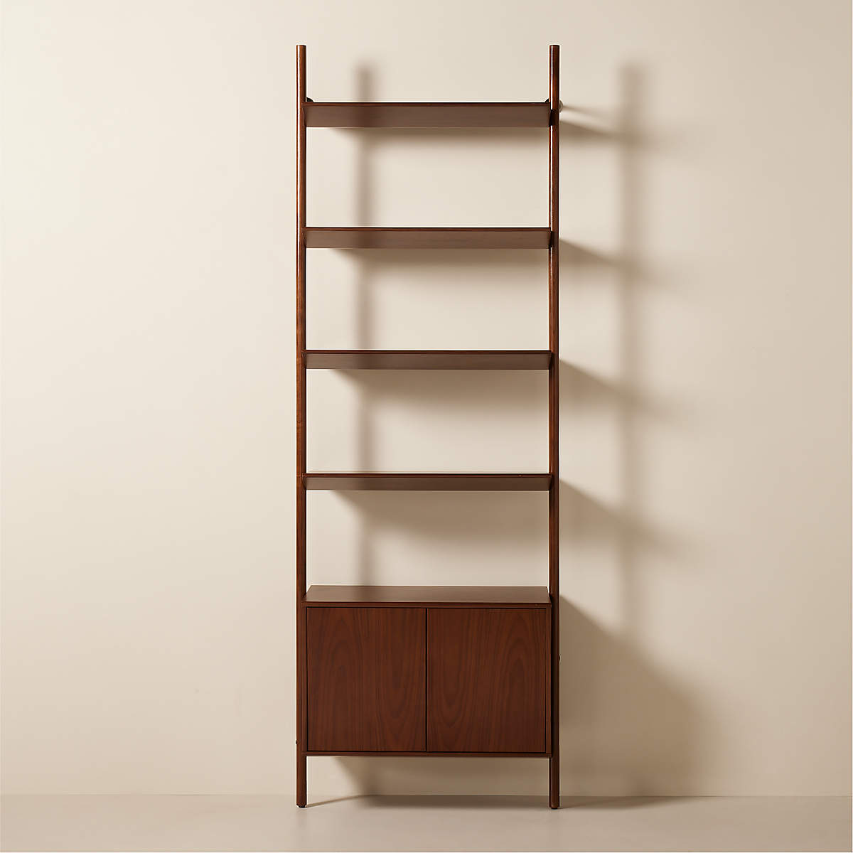Nabla Wall Mount Bookcase With Cabinet thumbnail 2