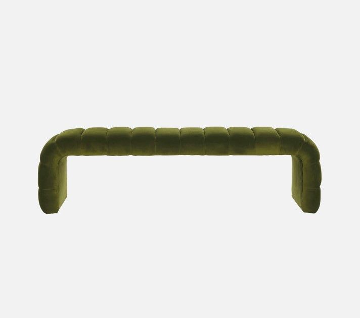 Westwood Bench - Moss Velvet thumbnail 2