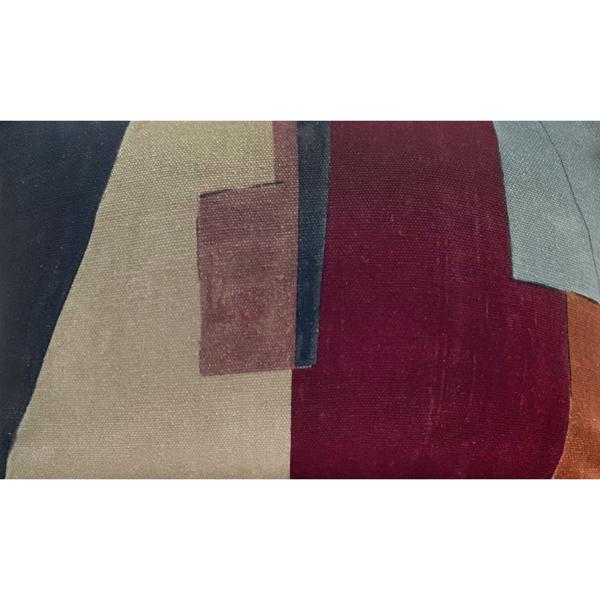 District Pillow in Claret  thumbnail 2