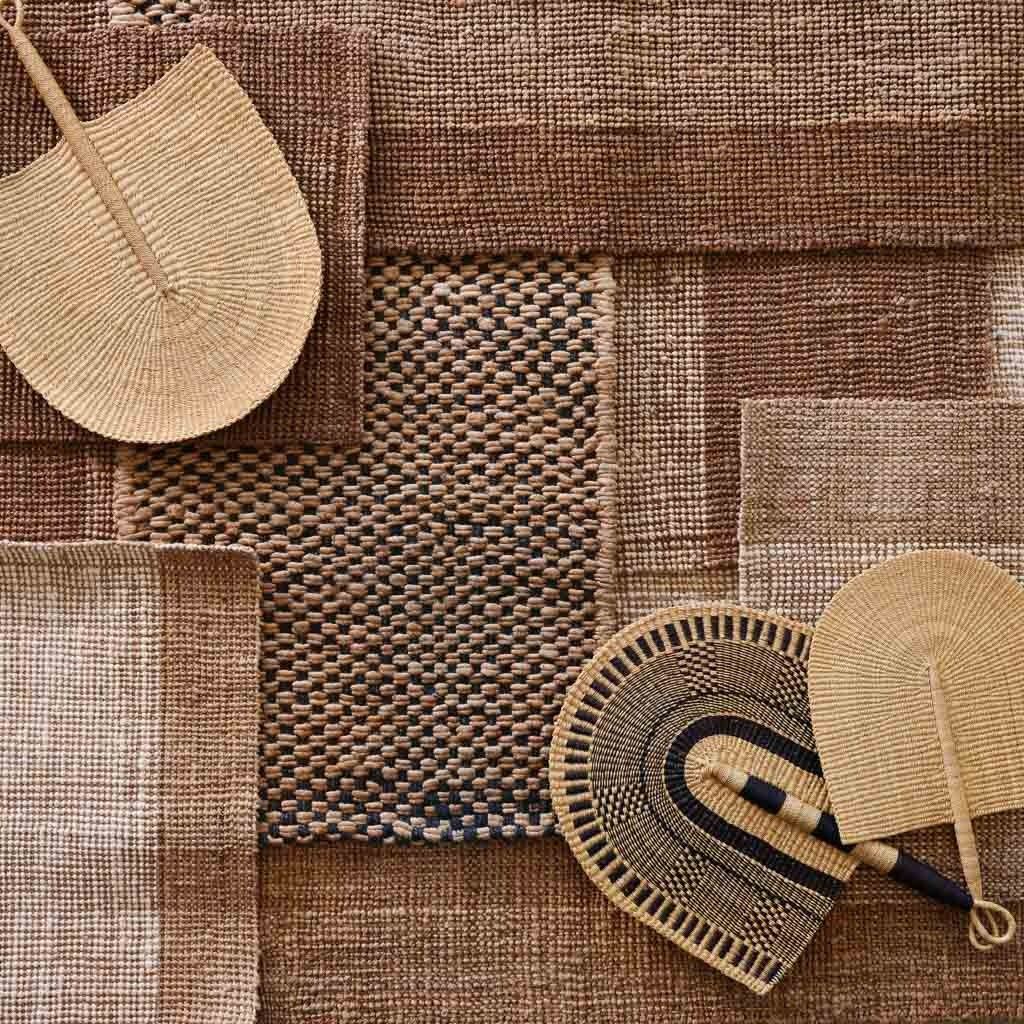 ADITHA HANDWOVEN JUTE AREA RUG 5x8 thumbnail 3