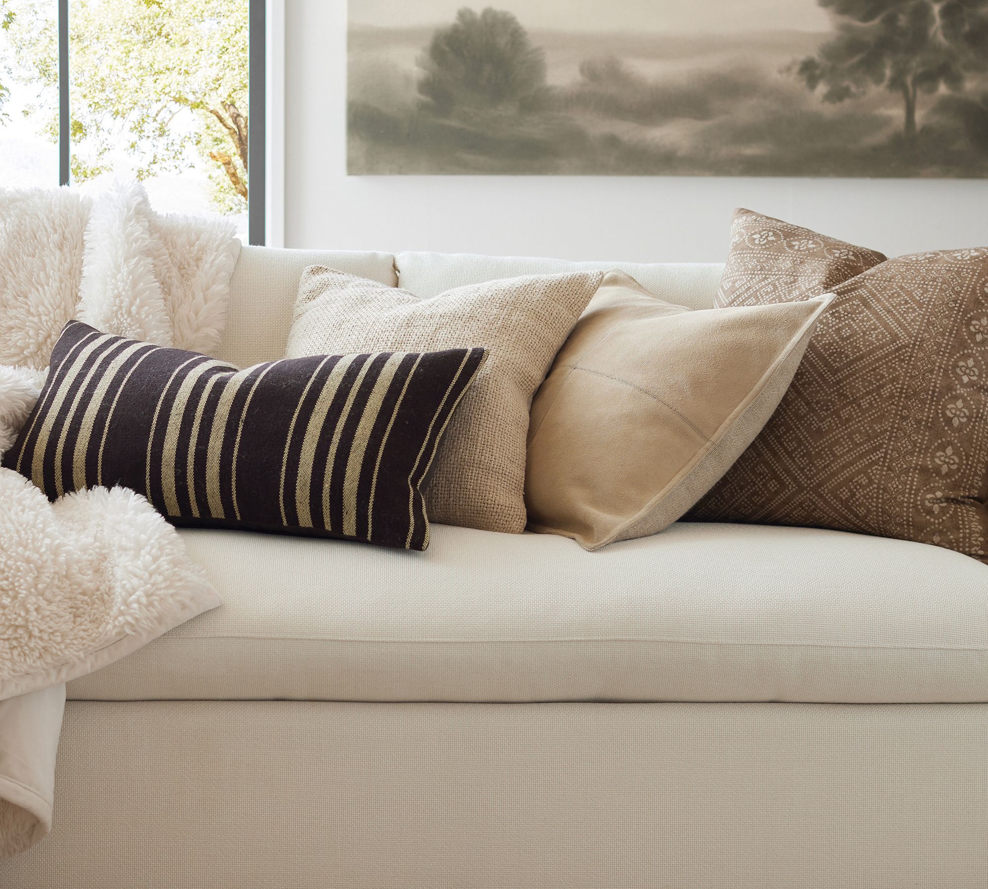 Emilio Throw Pillow thumbnail 2
