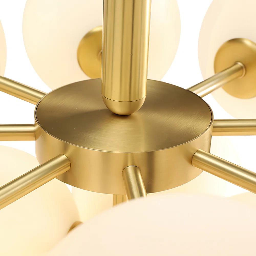 Delacroy 13 Light Dimmable Tiered Chandelier thumbnail 4