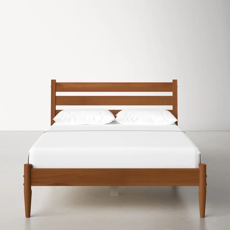 Grady Queen Size Solid Wood Bed thumbnail 2