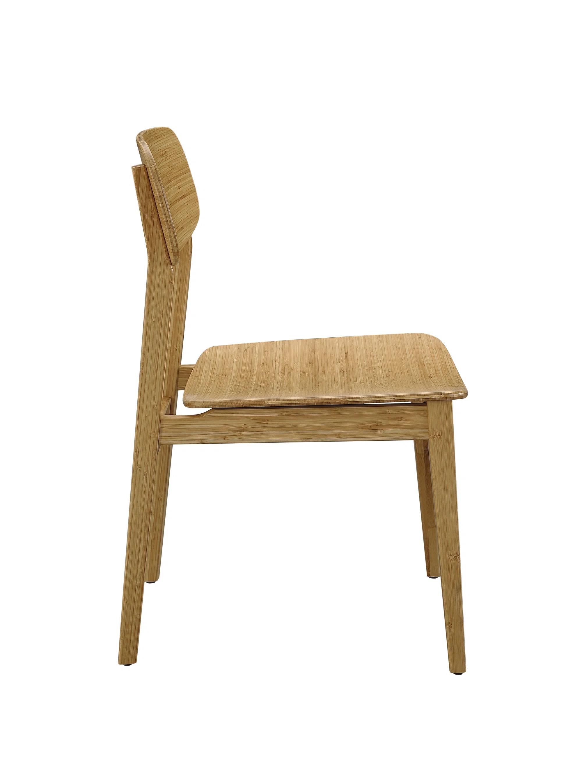 Lacey Solid Wood Solid Back Side Chair-Set of 2 thumbnail 2