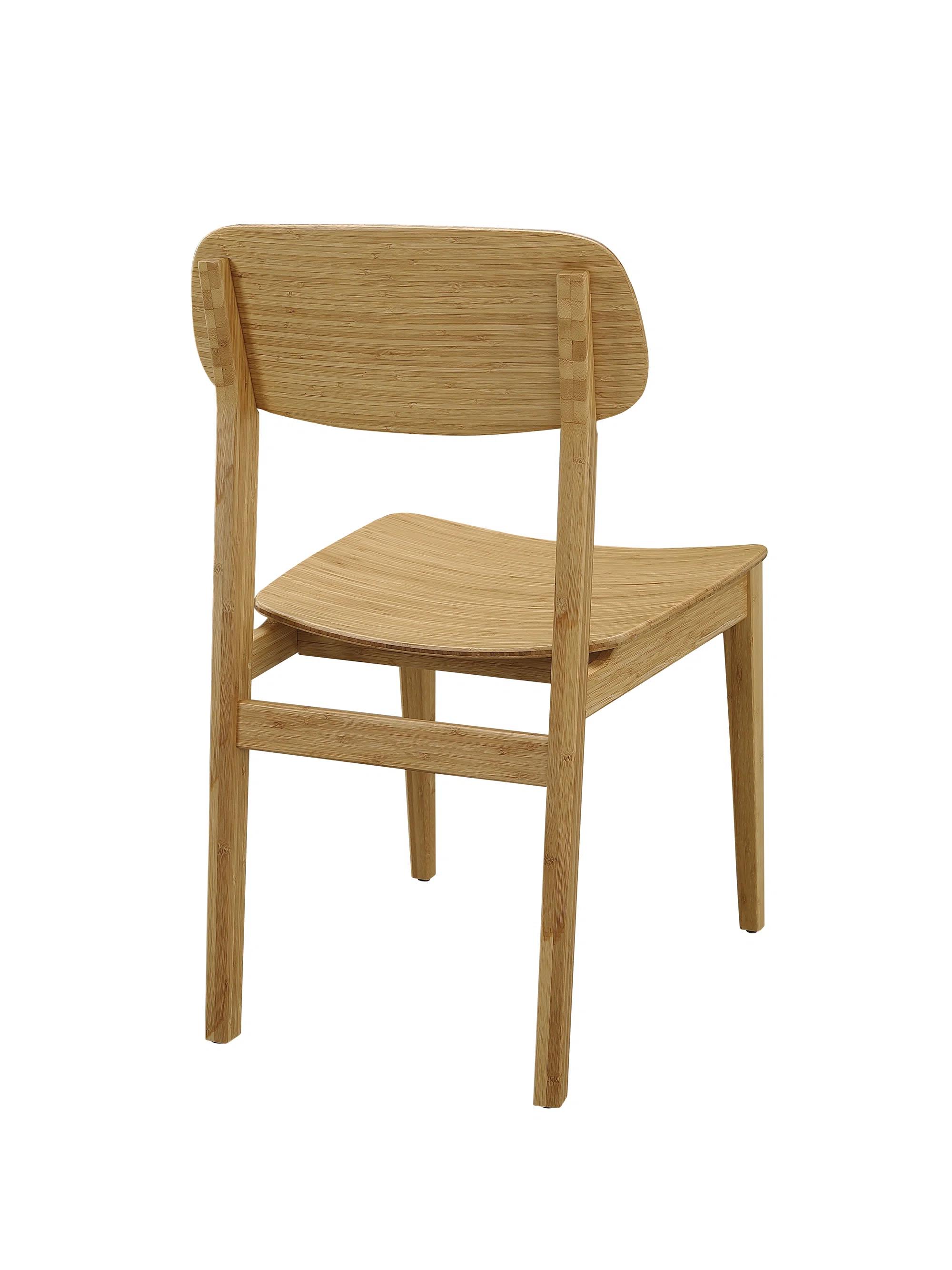 Lacey Solid Wood Solid Back Side Chair-Set of 2 thumbnail 4