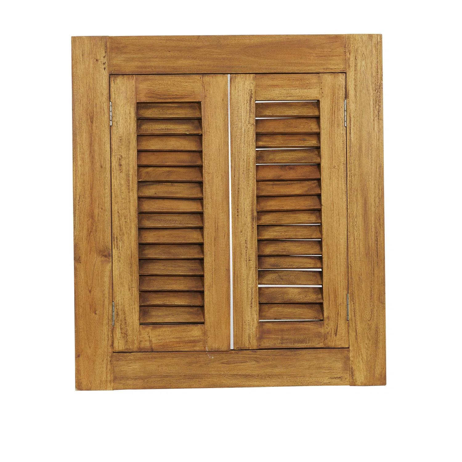 Ducote Rectangle Wood Wall Mirror thumbnail 4