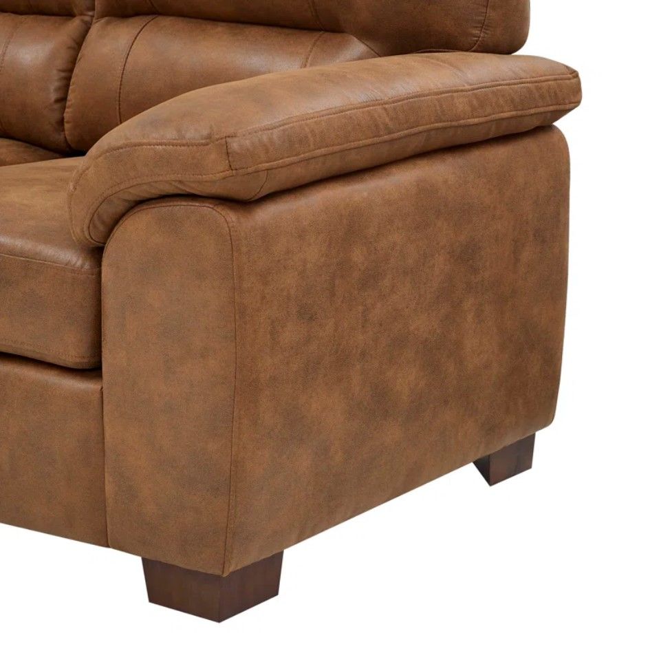 Vegan Leather Sofa thumbnail 3