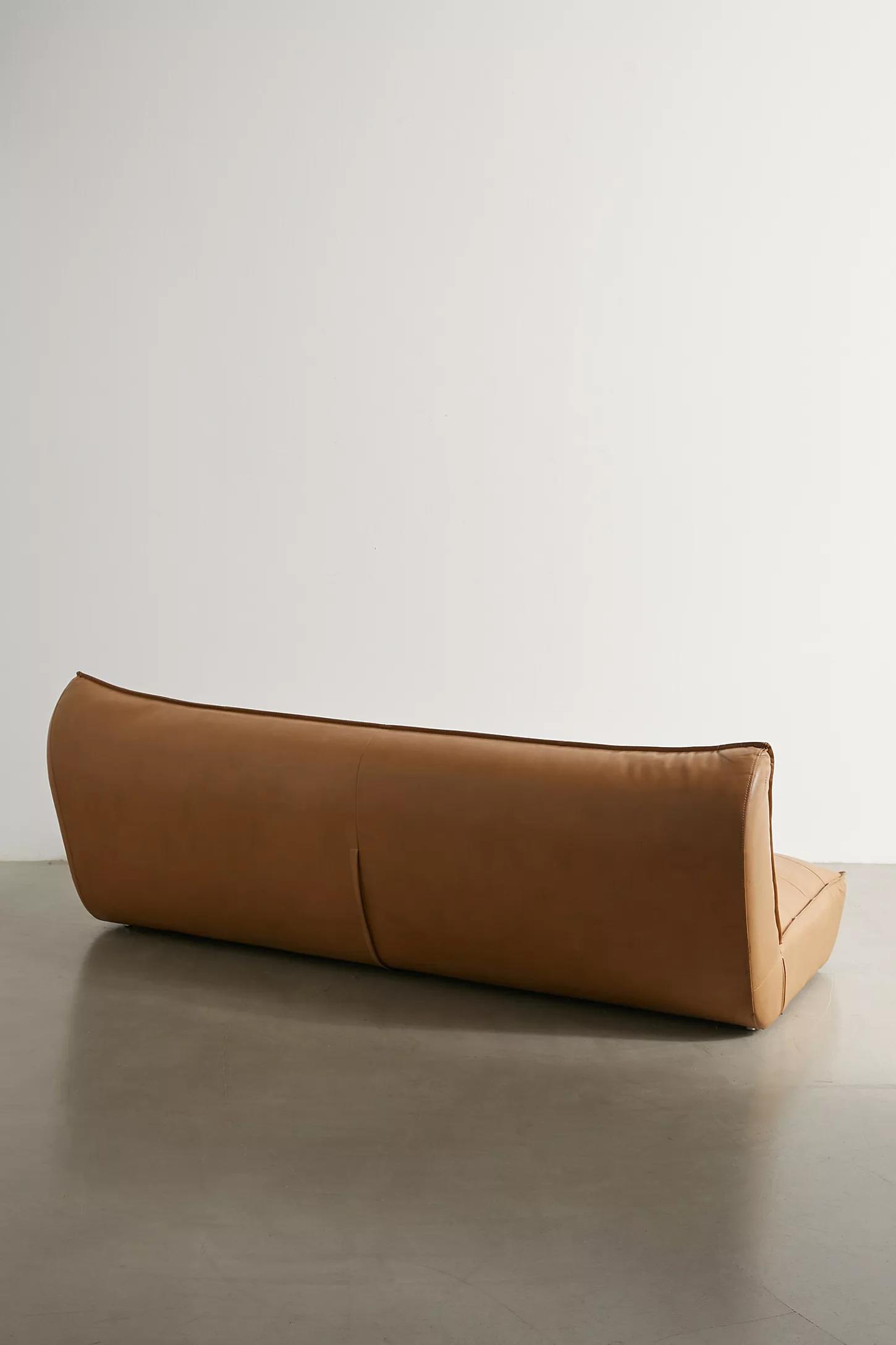 Greta Recycled Leather XL Sleeper Sofa thumbnail 4
