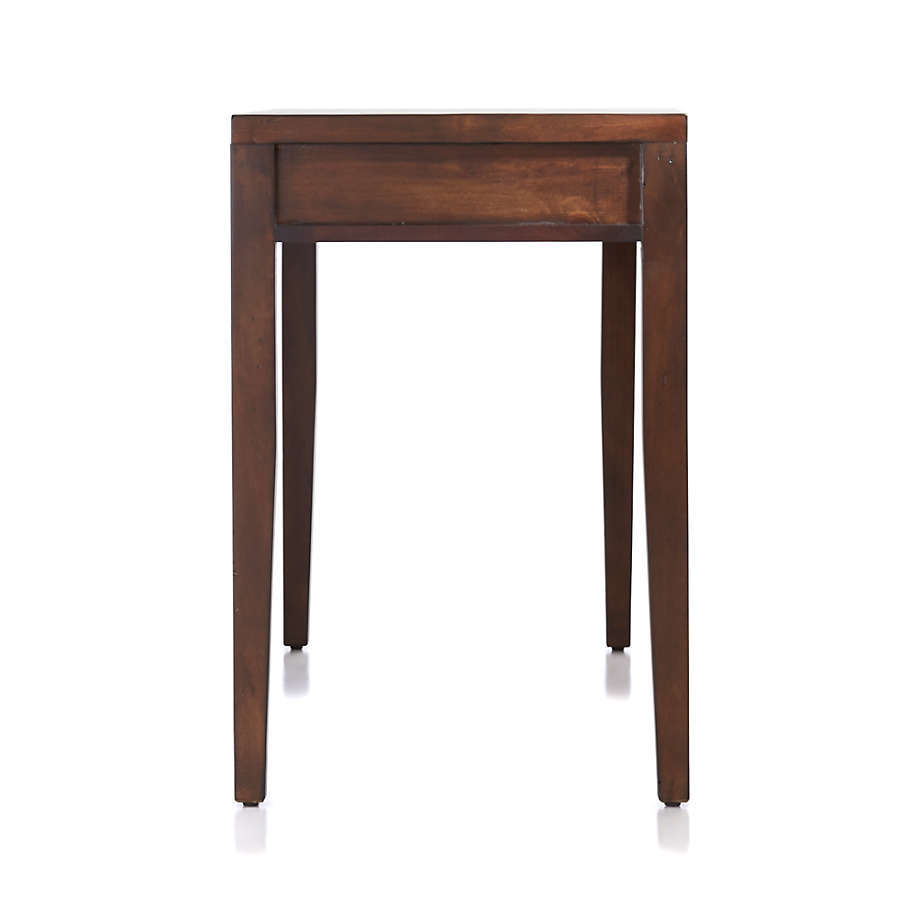Morris Chocolate Brown Writing Desk thumbnail 4