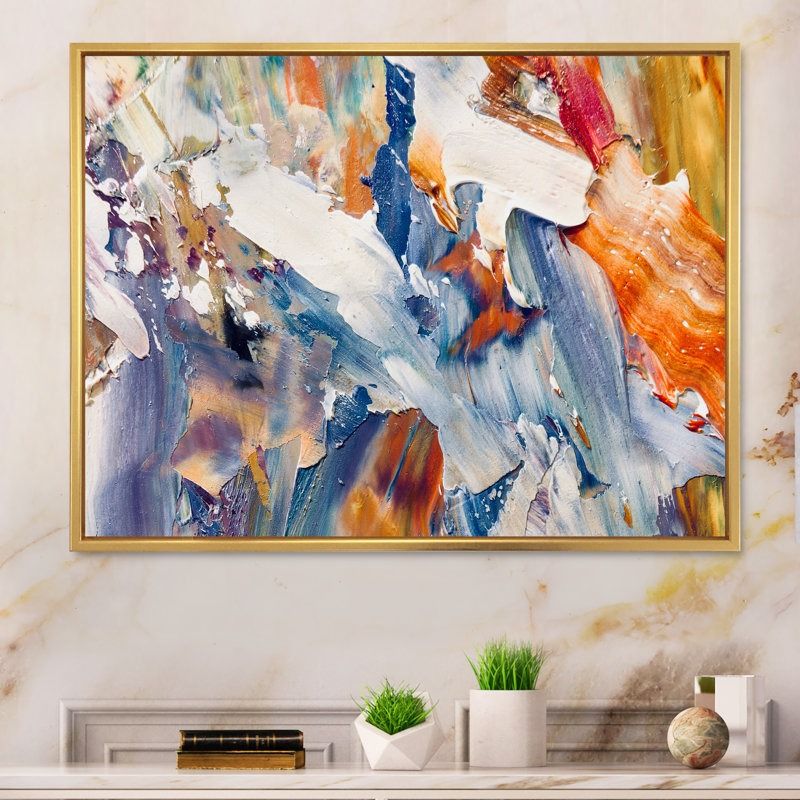 Painting Strokes XII On Canvas thumbnail 2