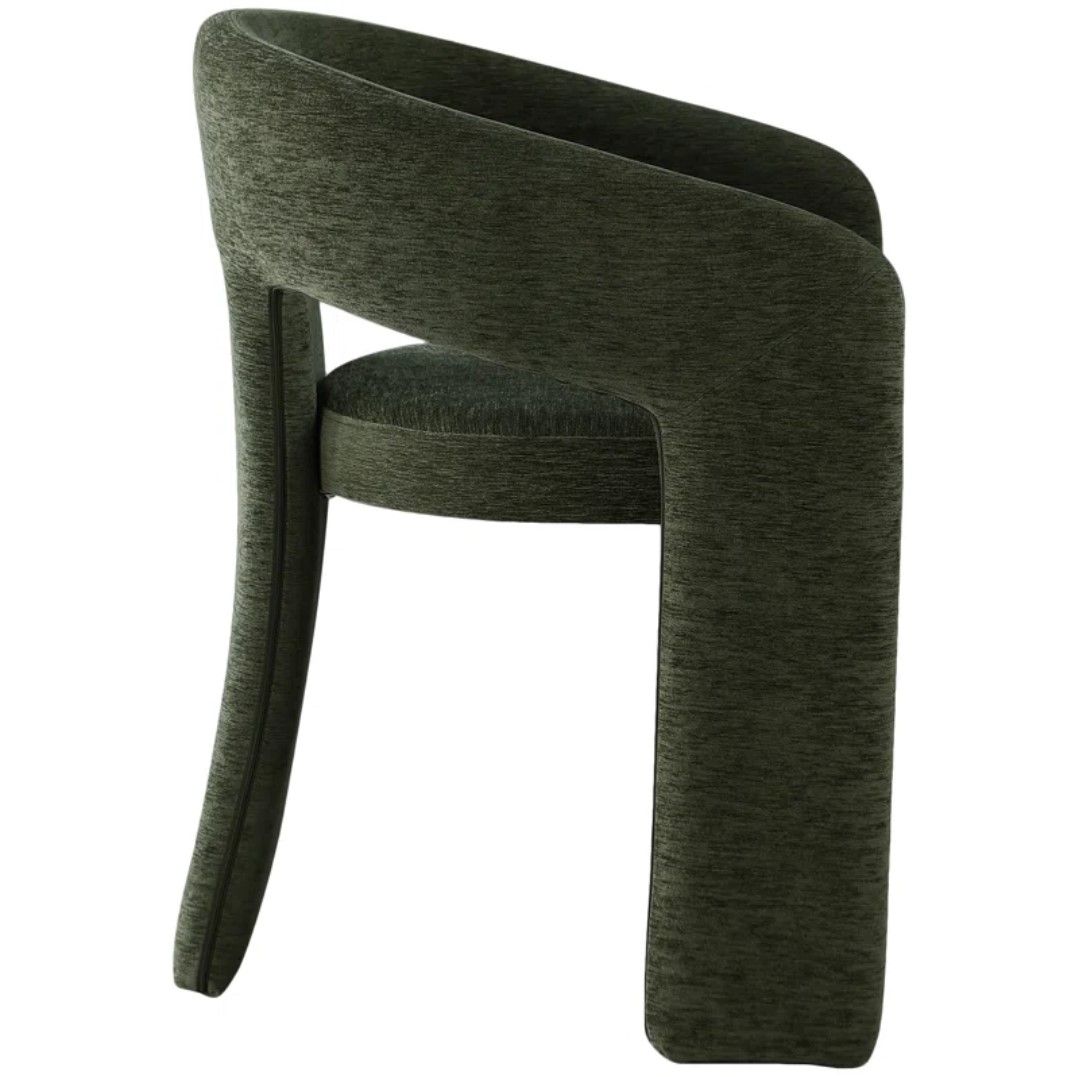 Solid Back Arm Chair thumbnail 4
