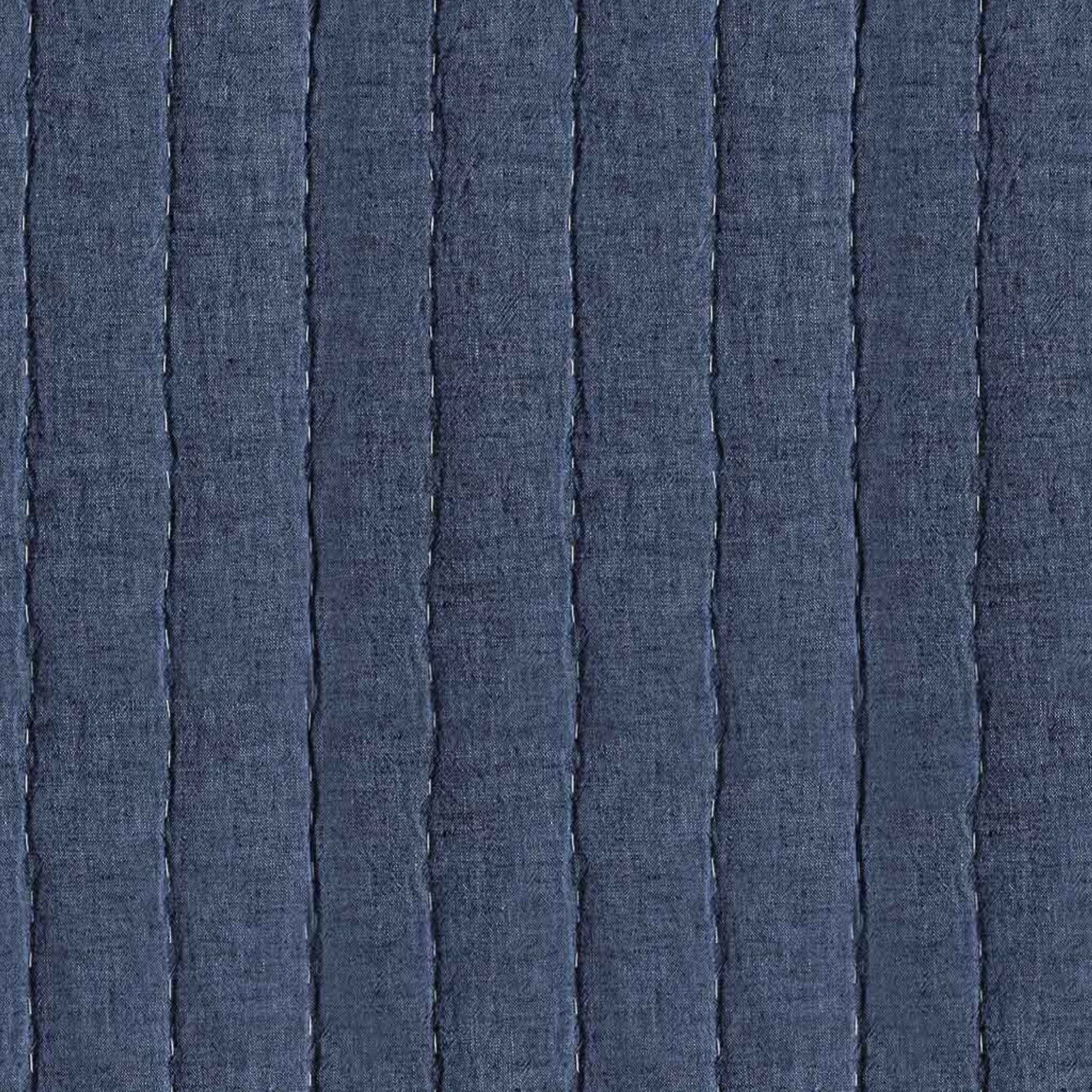 European Flax Linen Cotton Pick Stitch Quilt-Queen thumbnail 4