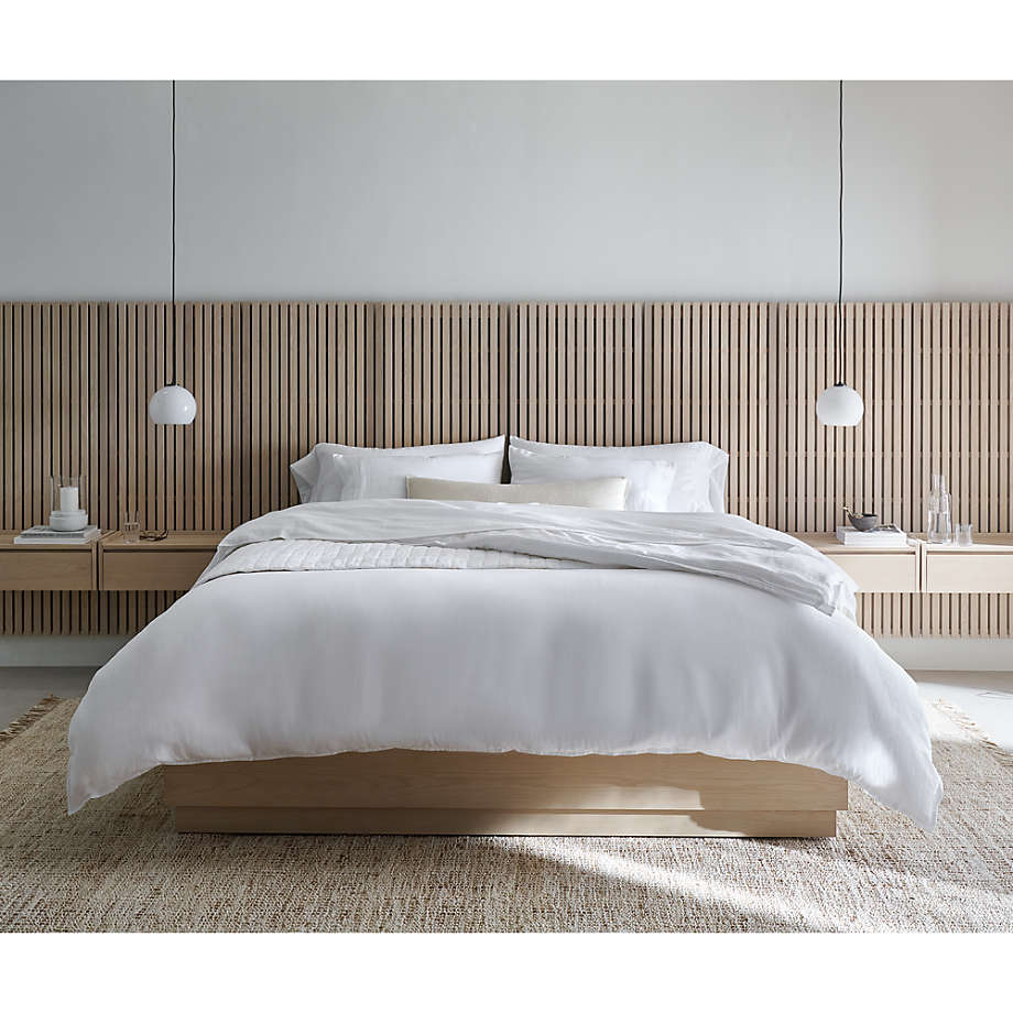 Batten King Plinth-Base Bed, Panels and Nightstands thumbnail 2