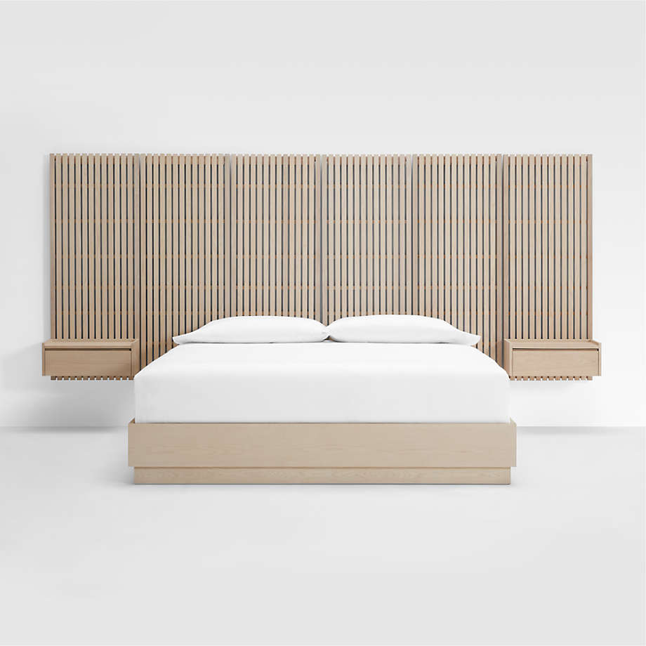 Batten King Plinth-Base Bed, Panels and Nightstands thumbnail 3