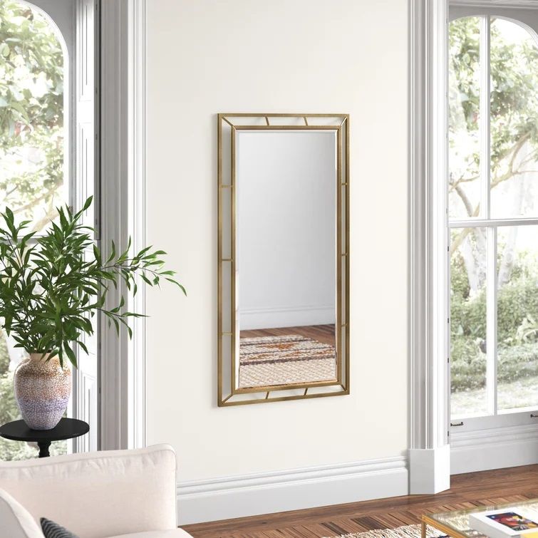 Eulalie Rectangle Metal Mirror thumbnail 2